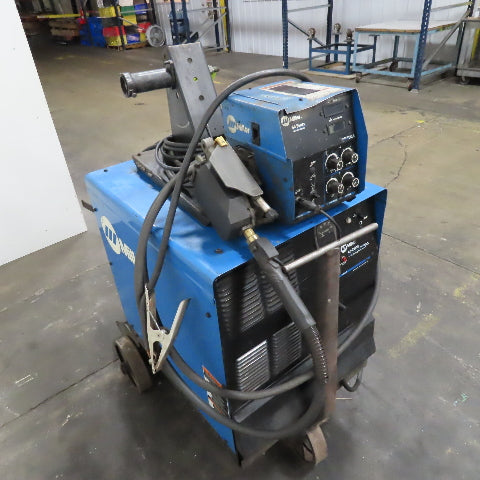 Miller CP-252TS 460V 3Ph 250A MIG Wire Feed Welder Package S-64 On Casters