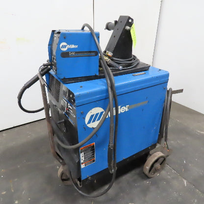 Miller CP-252TS 460V 3Ph 250A MIG Wire Feed Welder Package S-64 On Casters