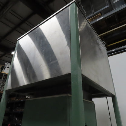 24 Cu/Feet Bulk Powder Feed Auger Hopper 180VDC 1-1/2Hp