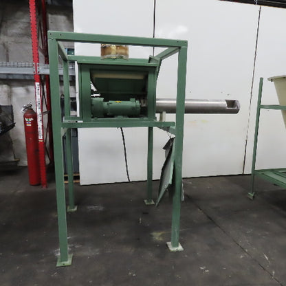 MAC Bulk Powder Material Feed Auger Dust Extractor Unit 180VDC 3/4Hp