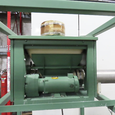 MAC Bulk Powder Material Feed Auger Dust Extractor Unit 180VDC 3/4Hp