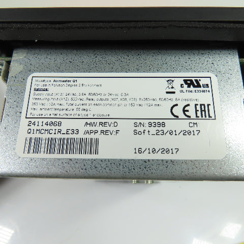 Ingersoll Rand Q1MCMCIR_E33 24114068 Xe-70M Compressor Controller 24Vac 24Vdc
