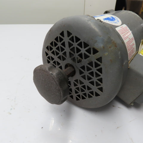 Baldor VM3538 1/2HP AC Electric Motor 208-230/460V 3Ph 1725RPM 56C Tested