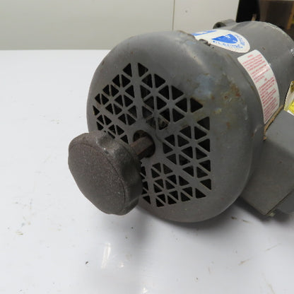 Baldor VM3538 1/2HP AC Electric Motor 208-230/460V 3Ph 1725RPM 56C Tested