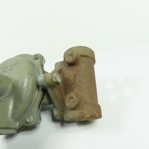 National Meter Model 496 Gas Pressure Regulator 3/8" NPT