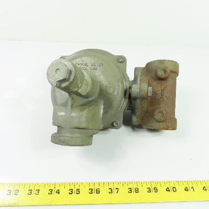 National Meter Model 496 Gas Pressure Regulator 3/8" NPT