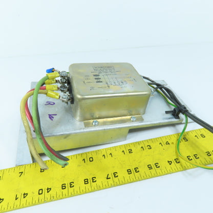 Schaffner FS 3749-16-03-3 Power Line Filter 16A 600V 3Ph 50/60Hz