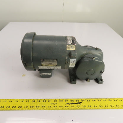 U.S. Motors S351A 1/2HP Gear Motor 230/460V 3Ph 30RPM 58:1Ratio 630In-Lb