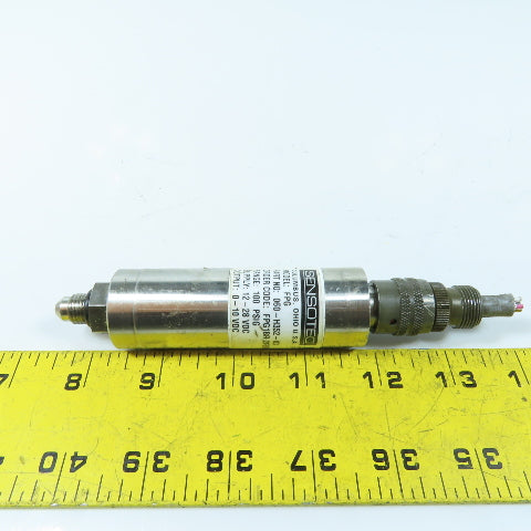 Sensotec FPG Pressure Transducer 100 PSIG 12-28 VDC