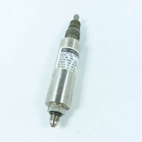 Sensotec FPG Pressure Transducer 100 PSIG 12-28 VDC
