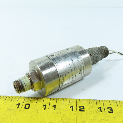 Honeywell 060-9834-05TJG TJE Pressure Transducer 250 PSI 10.0 VDC
