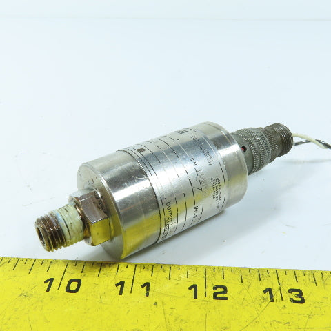 Honeywell 060-9834-05TJG TJE Pressure Transducer 250 PSI 10.0 VDC