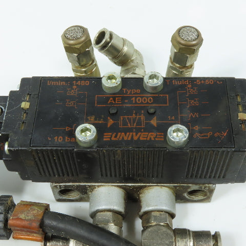 Univer AE-1000 Solenoid Pneumatic Spool Valve 24V 5W 10 Bar