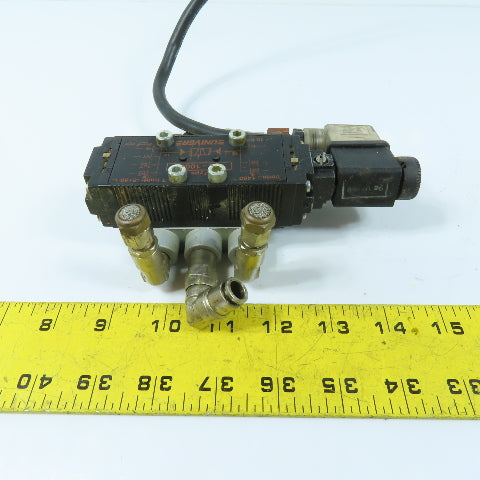 Univer AE-1000 Solenoid Pneumatic Spool Valve 24V 5W 10 Bar