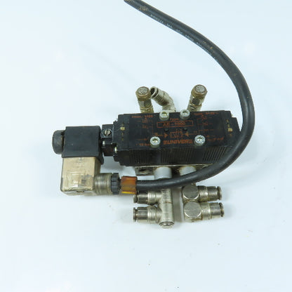 Univer AE-1000 Solenoid Pneumatic Spool Valve 24V 5W 10 Bar