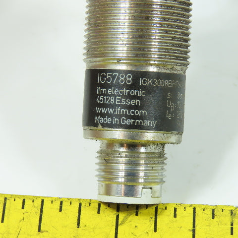 ifm electronic IG5788 Inductive Proximity Sensors 10-36VDC Lot of 3
