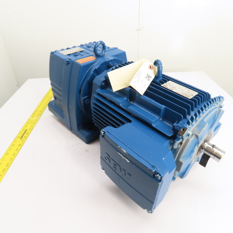 SEW-EURODRIVE R87 DRN132L4 12.3HP Gearmotor 230/460V 3Ph 1775/216RPM 8.22 Ratio