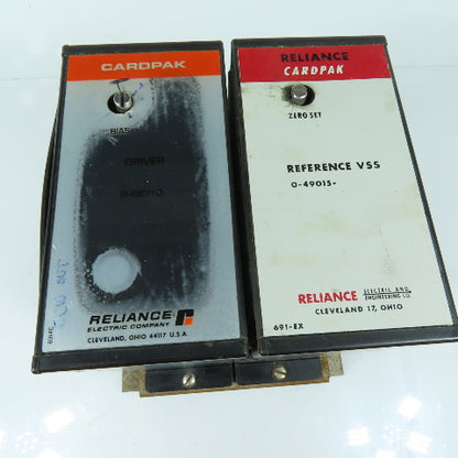 Reliance Electric 0-49011-2 Cardpak Driver and Reference VSS Modules