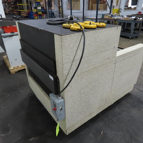 Hannan 611 H Hydraulic Die cutting Machine 220V 3Ph 7A 60Hz