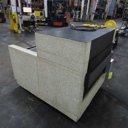 Hannan 611 H Hydraulic Die cutting Machine 220V 3Ph 7A 60Hz