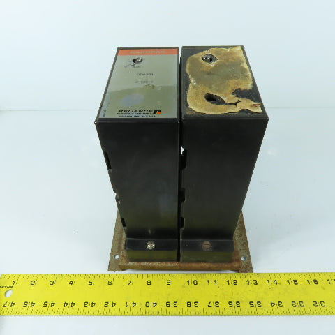 Reliance Electric 0-49011-2 Cardpak Driver and Component Module on Mounting Base