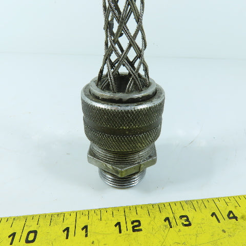 Kellems 074-01-023 .750-0.875" Cable Strain Relief Cord Grip 1" Box Connector