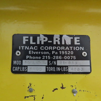 Flip-Rite 10F2.5T-SL Material Handling Rotate System 1.5 Ton 3000lb 1Ph 115V
