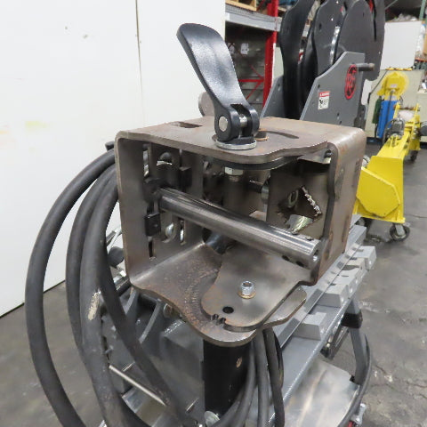 Rogue Fabrication Hydraulic Tubing Pipe Bender 115/230V W/ Rolling Cart And Dies