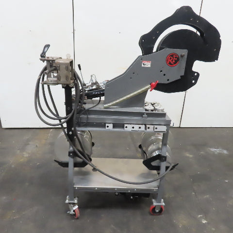 Rogue Fabrication Hydraulic Tubing Pipe Bender 115/230V W/ Rolling Cart And Dies