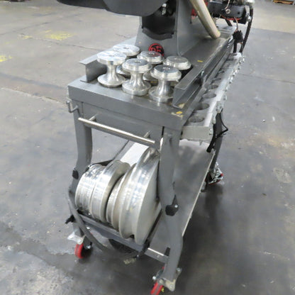 Rogue Fabrication Hydraulic Tubing Pipe Bender 115/230V W/ Rolling Cart And Dies