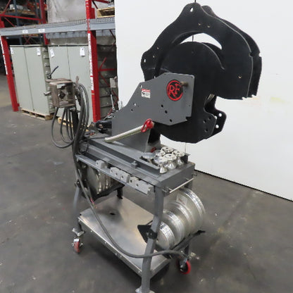 Rogue Fabrication Hydraulic Tubing Pipe Bender 115/230V W/ Rolling Cart And Dies