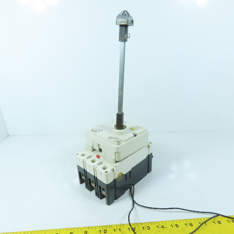 Siemens 3VF3111-6BS31-0AA0 100A 3-Pole Circuit Breaker Panel Operator 600VAC