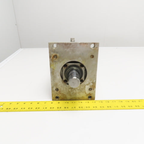 6" Bore 4.5" Stroke Smooth Rod Double Acting Stainless Steel Hydraulic Cylinder