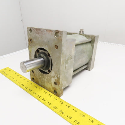 6" Bore 4.5" Stroke Smooth Rod Double Acting Stainless Steel Hydraulic Cylinder