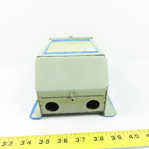 General Electric 9T51B5 0.15 KVA Transformer 240/480V Pri 120/240V Sec 1Ph