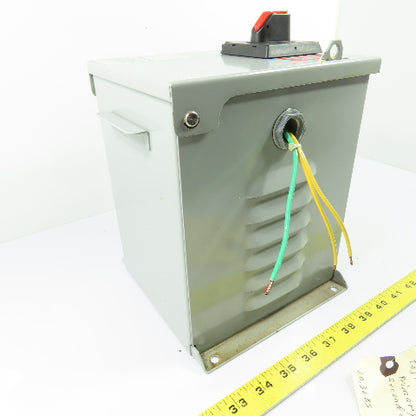 Daykin MDGTC-09 250VA Transformer Disconnect Enclosure 480V to 120V 1Ph