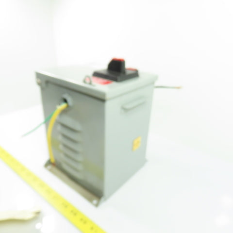 Daykin MDGTC-09 250VA Transformer Disconnect Enclosure 480V to 120V 1Ph