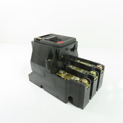 Square D 2510 MBG 2 NEMA Size M-0 Manual Starter 600V Max 3Ph