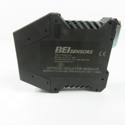 BEI Sensors 60001-003 EM-DR1-IC-5-TB-28V/V Optical Isolator Module 5-28VDC