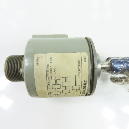Allen-Bradley 845N-SJHN4-CJY1 Optical Rotary Encoder 8-15VDC Ser B
