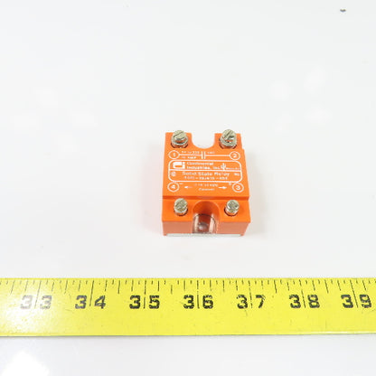 Continental Industries S505-0SJ610-000 10A 24-330VAC Solid State Relay 3-32VDC