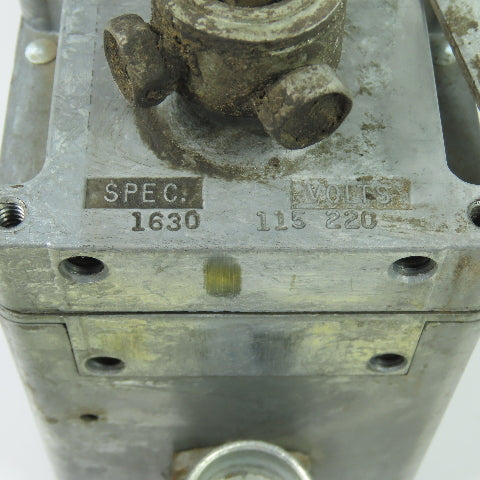 Multi Products Co. 1630 Actuator Motor 115V/220V