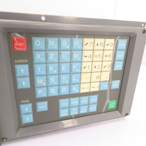 Fanuc A02B-0091-C052 Series 0-T Operator Interface Control Panel W/ Keyboard