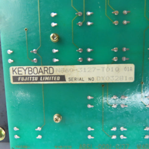Fanuc A02B-0091-C052 Series 0-T Operator Interface Control Panel W/ Keyboard