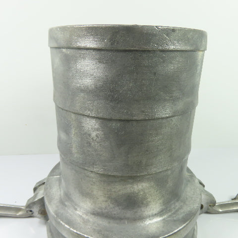 C-600 6" Aluminum Camlock Coupler Female Cam & Groove