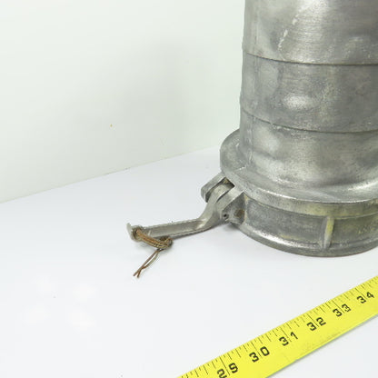C-600 6" Aluminum Camlock Coupler Female Cam & Groove