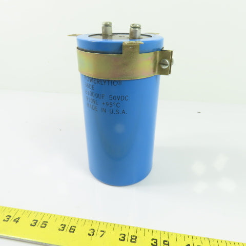 Sprague 36DE Powerlytic Capacitor 61000uF 50VDC