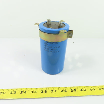 Sprague 36DE Powerlytic Capacitor 61000uF 50VDC