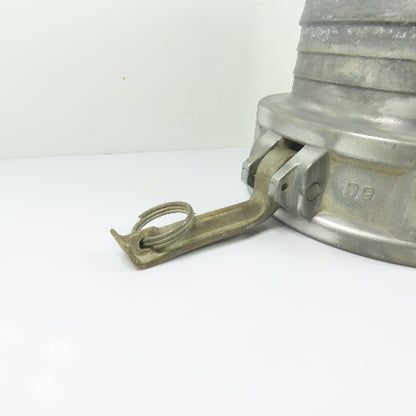 6C 6" Aluminum Camlock Coupler Female Cam & Groove