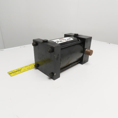 Parker D2A-U144 6" Bore 6-1/4" Stroke Tie Rod Air Cylinder 250PSI Trunnion